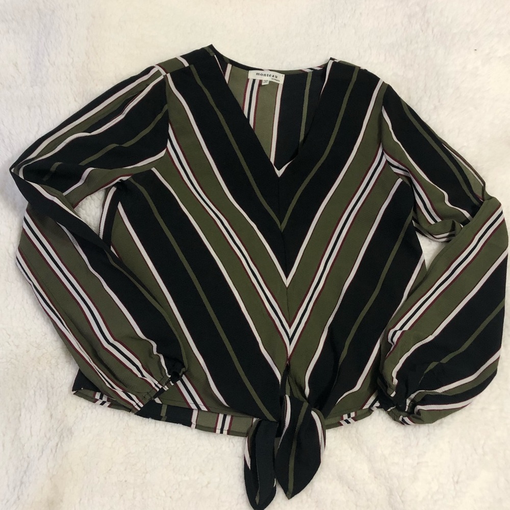 Long sleeves blouse